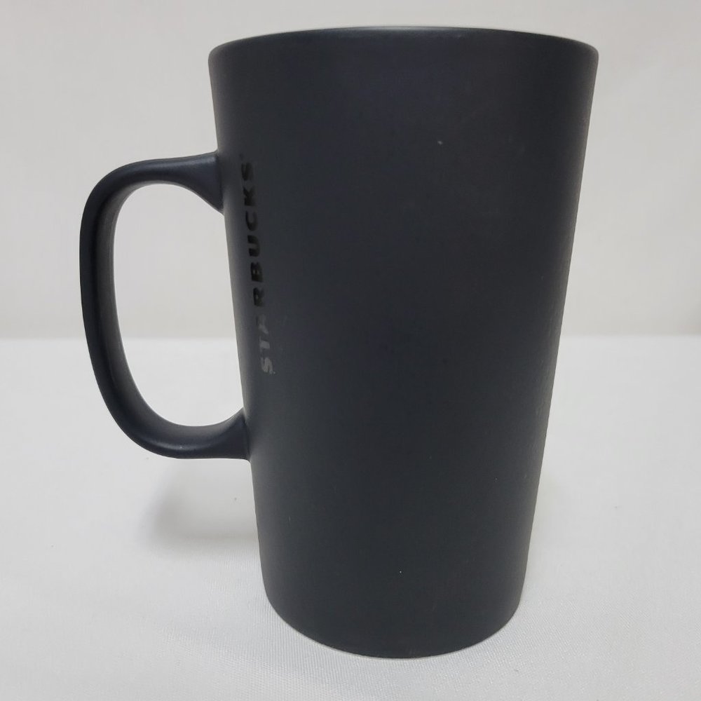 Starbucks World Globe tall mug cup black gold white 2015 16 ounces - Picture 2 of 13